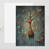 Cartes de Noël - Cartes de Noël uniques (Devant / Derrière)