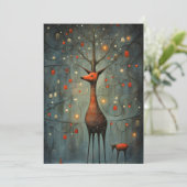 Cartes de Noël - Cartes de Noël uniques (Debout devant)