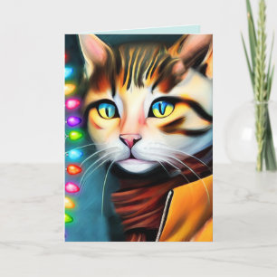 CARTES DE NOËL CHAT FRÈRE