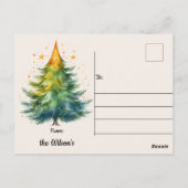 Cartes de Noël Chien Cookies Merry Woof-mas (Dos)