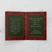 Cartes de Noël chrétiennes élégantes (Intérieur)