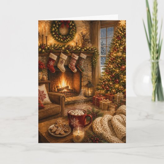 Cartes de Noël Cozy (Devant)