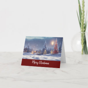 Cartes de Noël d'affaires en bloc
