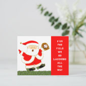 Cartes de Noël de base-ball (Debout devant)