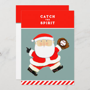 Cartes de Noël de baseball