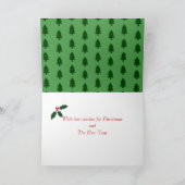 Cartes de Noël de Boston Terrier (Intérieur)