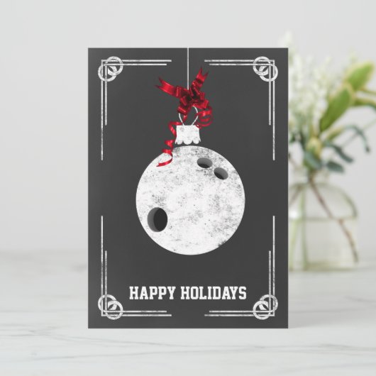 cartes de Noël de bowboard (Debout devant)