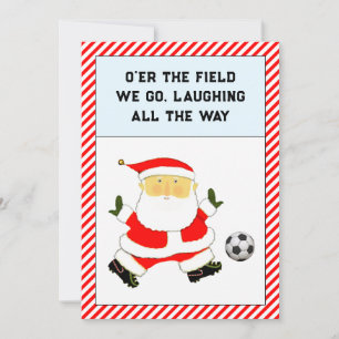 Cartes de Noël de football