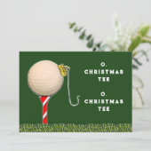 Cartes de Noël de golf (Debout devant)