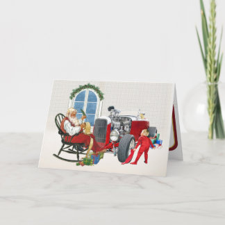 Cartes de Noël de hot rod 7