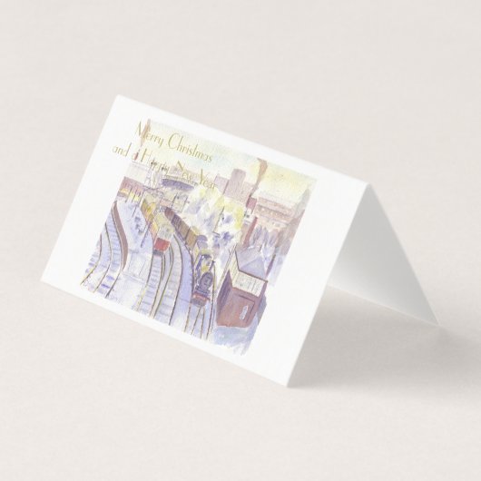 Cartes de Noël de la gare de Tynemouth (Front)