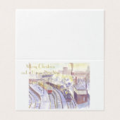 Cartes de Noël de la gare de Tynemouth (Outside Unfolded)