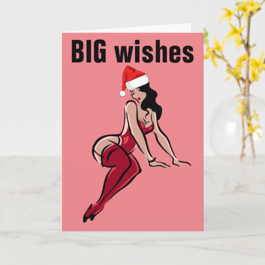 CARTES DE NOËL DE LA GRANDE FILLE DE BUTT (Fleur jaune)