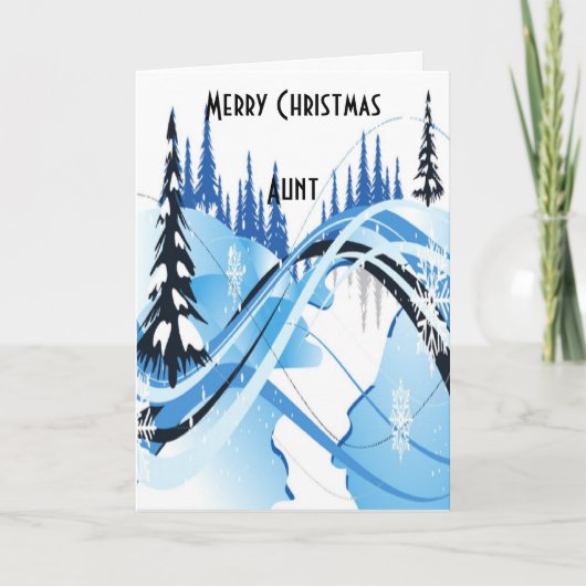 Cartes de Noël de la tante (Devant)