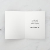 Cartes de Noël de Lacrosse (Intérieur)