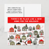 Cartes de Noël de l'agent immobilier (Devant / Derrière)