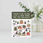 Cartes de Noël de l'agent immobilier (Debout devant)