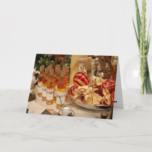 Cartes de Noël de Napa 2 (Devant)