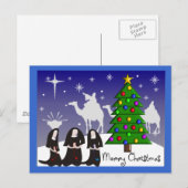 Cartes de Noël de nonnes "Joyeux Noël " (Devant / Derrière)