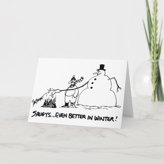 Cartes de Noël de Saugy (Devant)