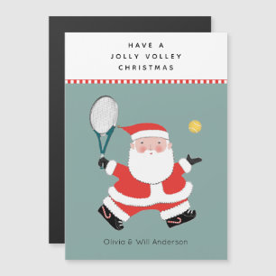Cartes de Noël de tennis
