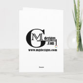 Cartes de Noël d'entreprise (Dos)