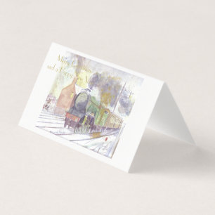 Cartes de Noël des Écossais en vol