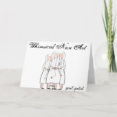 Cartes De Noël Des Soeurs Catholiques "Joy To The (Dos)