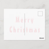Cartes de Noël d'ours patinant (Dos)