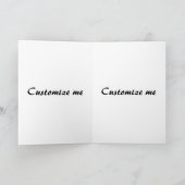 Cartes De Noël Drôle : Serrer La Ceinture (Intérieur)