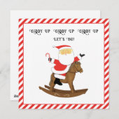 Cartes de Noël drôles (Devant / Derrière)