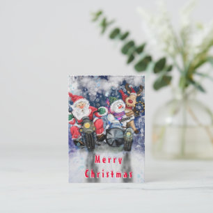 Cartes de Noël drôles avec des amis heureux