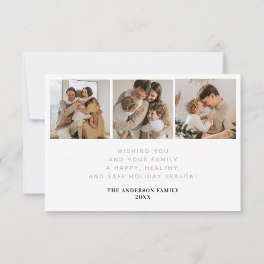 Cartes de Noël drôles C'était sympa (Dos)