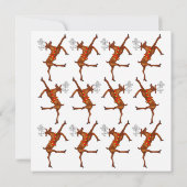 Cartes de Noël drôles d'argent de Noël (Dos)