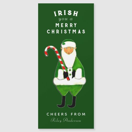 Cartes de Noël drôles irlandaises (Devant)