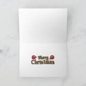 Cartes de Noël du pays du chat (Intérieur)