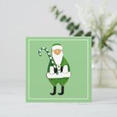 Cartes de Noël du Père Noël irlandais (Debout devant)