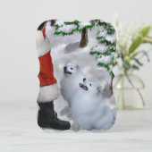 Cartes de Noël esquimaudes américaines (Debout devant)