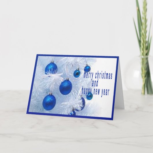 cartes de noël et de nouvelle année (Devant)