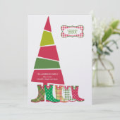 Cartes de Noël Famille (Debout devant)