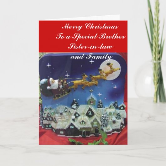 Cartes de Noël famille (Devant)