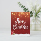 cartes de Noël - Fla Joyeuse carte de Noël (Debout devant)