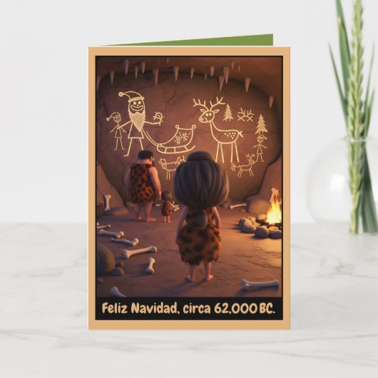 Cartes de Noël Funny Feliz Navidad (Devant)