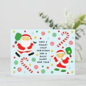 Cartes de Noël Funny Pickleball (Debout devant)