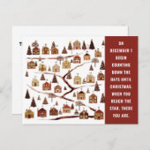 cartes de Noël immobilières (Devant / Derrière)