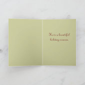 Cartes de Noël japonaises rétro pour les fêtes (Intérieur)