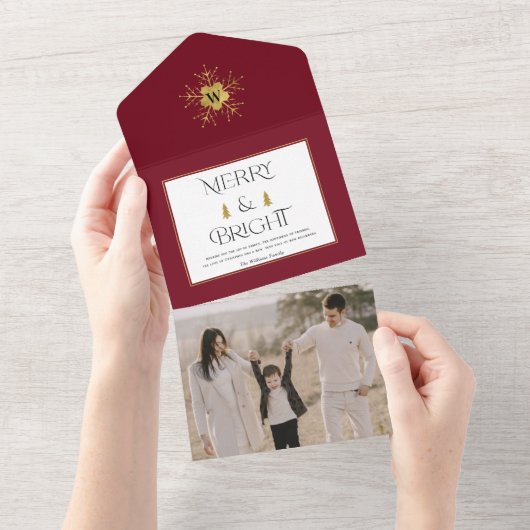 Cartes de Noël Joyeuses et Lumineuses (Déchirure)
