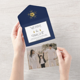 Cartes de Noël Joyeuses et Lumineuses
