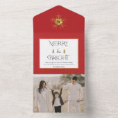 Cartes de Noël Joyeuses et Lumineuses (À l'intérieur)