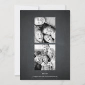 Cartes de Noël Joyeuses et Lumineuses (Dos)